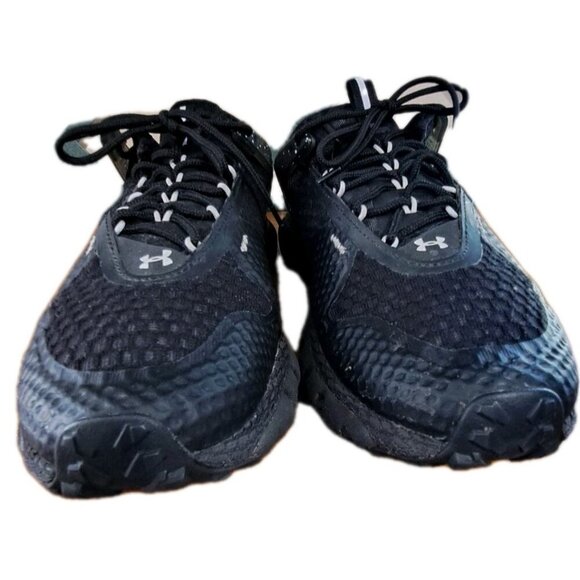 Under Armour Men's 8.5 Low Cut Michelin Sole HOVR Black Athletic Shoes - Picture 3 of 13
